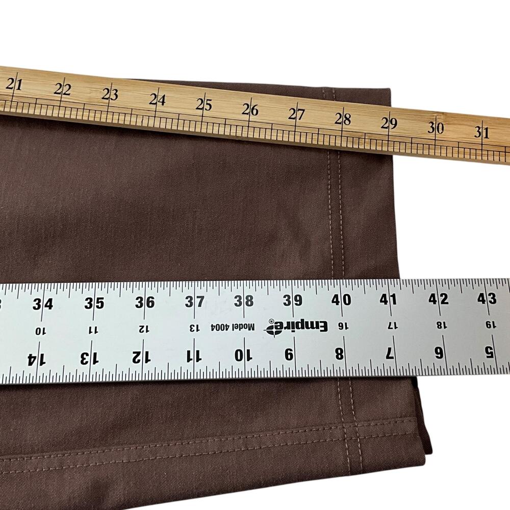 Athleta Skyline High Rise Barrel Leg Pants Womens 6 Tall Mineral Brown Pockets - Picture 11 of 11